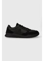 Tommy Hilfiger sneakers in pelle ELEVATED CUPSOLE LTH MIX colore nero FM0FM04929