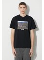 Carhartt WIP t-shirt in cotone S/S Earth Magic T-Shirt uomo colore nero I032879.89XX