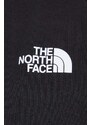 The North Face felpa in cotone uomo colore nero con cappuccio
