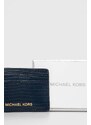 MICHAEL Michael Kors portacarte in pelle colore blu navy