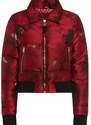 La DoubleJ Outerwear gend - La Comasca Puffer Bomber Ruby Red L 45% Polyester 44% Recycled Polyester 11%Metal