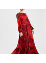 La DoubleJ Dresses gend - Eve Dress Ruby Red S 100% Polyester