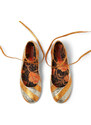 La DoubleJ Shoes gend - Ballerina Flats Orange 36 83%Polyurethane 12%Polyester 5%Viscose