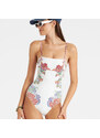 La DoubleJ Swimwear gend - Elle Swimsuit Grenadilla Placée Off White S 76% Polyamide 24% Elastane