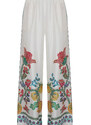 La DoubleJ Shorts & Pants gend - Palazzo Pants Grenadilla Placée Off White L 100% Silk
