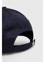 Tommy Hilfiger berretto da baseball in cotone colore blu navy con applicazione