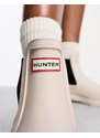 Hunter - Commando - Stivali da pioggia Chelsea beige-Neutro