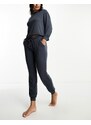 Cotton On - Pantaloni del pigiama super morbidi blu navy con fondo elasticizzato