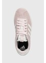 adidas sneakers in camoscio COURT colore rosa ID6281