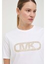 MICHAEL Michael Kors t-shirt in cotone donna colore bianco