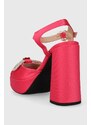 Love Moschino sandali colore rosa JA1606CG1IJO0604 JA10592G0IIG0131