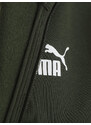 Puma Clean Sweat Suit Felpa Da Uomo Con Zip Verde Taglia L