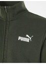 Puma Clean Sweat Suit Felpa Da Uomo Con Zip Verde Taglia L