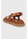 Alohas sandali in pelle Lorelei donna colore marrone S00702.80