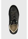 Tommy Hilfiger sneakers in pelle SEASONAL COURT SNEAKER colore nero FW0FW07683
