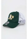47brand berretto da baseball B.BRANS18CTP.DGA OAKLAND ATHLETICS MLB colore verde B-BRANS18CTP-DG