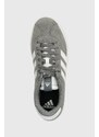 adidas sneakers in pelle COURT colore grigio ID6276