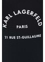 Karl Lagerfeld costume da bagno intero colore nero