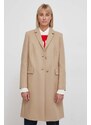 Tommy Hilfiger cappotto in lana colore beige