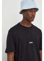 MSGM t-shirt in cotone uomo colore nero