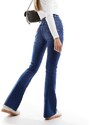 Miss Selfridge - Jeans a zampa lavaggio indaco-Blu