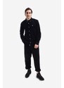 Carhartt WIP camicia in cotone uomo colore nero