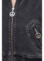 Moschino Jeans giacca bomber donna colore grigio