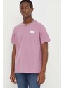 Levi's t-shirt uomo colore rosa