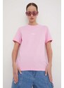 MSGM t-shirt in cotone donna colore rosa