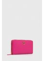 Pinko portafoglio in pelle donna colore rosa 100250 A0F1