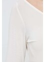 Max Mara Leisure camicia a maniche lunghe donna colore beige