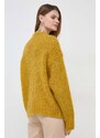 Weekend Max Mara cardigan in lana colore giallo