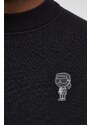 Karl Lagerfeld maglione uomo colore nero
