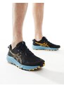 Asics - Trabuco Terra 2 Running - Sneakers da trail nere e blu-Nero
