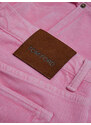 Pantaloni Cinque Tasche in Velluto Rosa Tom Ford 32 Rosa 2000000005232