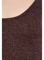 Max Mara Leisure maglione donna colore marrone