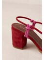 Alohas sandali in camoscio Grace colore rosso SAWDI2.21