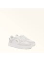 Furlasport Sneakers Marshmallow Bianco Vitello + Vitello Sintetico Donna