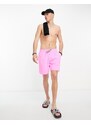 Nike Swimming - Icon Volley - Pantaloncini da bagno rosa da 7"