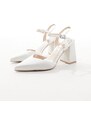 Be Mine Bridal - Frankie - Scarpe con tacco decorate in raso color avorio-Bianco