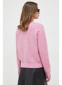 Pinko maglione in lana donna colore rosa