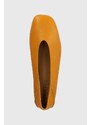 Camper balerrine in pelle Casi Myra colore arancione K201253.027
