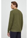 Sisley maglione in cotone colore verde