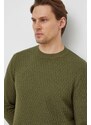 Sisley maglione in cotone colore verde