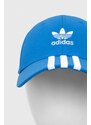 adidas Originals berretto da baseball colore blu con applicazione IS1626