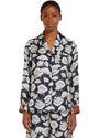 WEEKEND MAX MARA Camicia pigiama in seta stampata