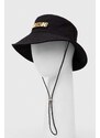 Moschino berretto in cotone colore nero