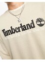 Timberland - YC Archive - Felpa color pietra con logo-Neutro