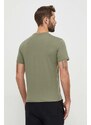 Napapijri t-shirt in cotone uomo colore verde