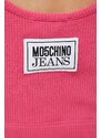 Moschino Jeans top donna colore rosa